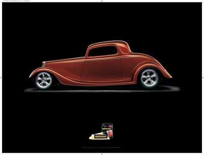1934 Mercury "Stallion" Chip Foose Poster - Clean Tools Automotive