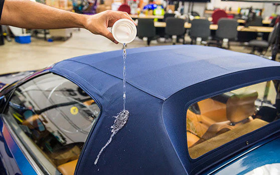 How to clean convertible car roof properly — step-by-step for fabric soft tops