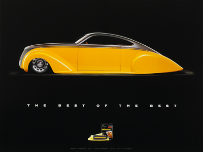 1939 Lincoln Zepher "Lead Zephyr" Boyd Coddington Poster