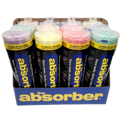 The Absorber® 12 Pack Counter Display