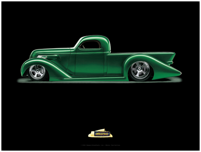 1939 GMC "Weed Eater" by Dave Tucci Poster - Clean Tools Automotive
