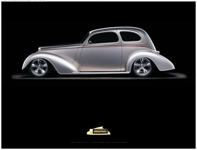 1935 Chevy "Grand Master" by Chip Foose Poster - Clean Tools Automotive