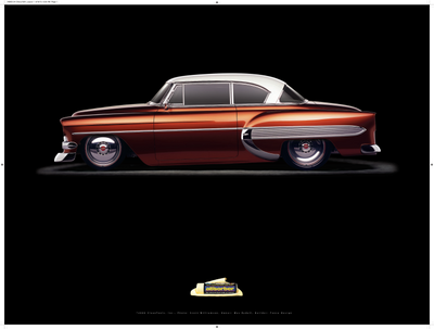 1954 Chevy Bel Air "Cool Air" Poster - Clean Tools Automotive