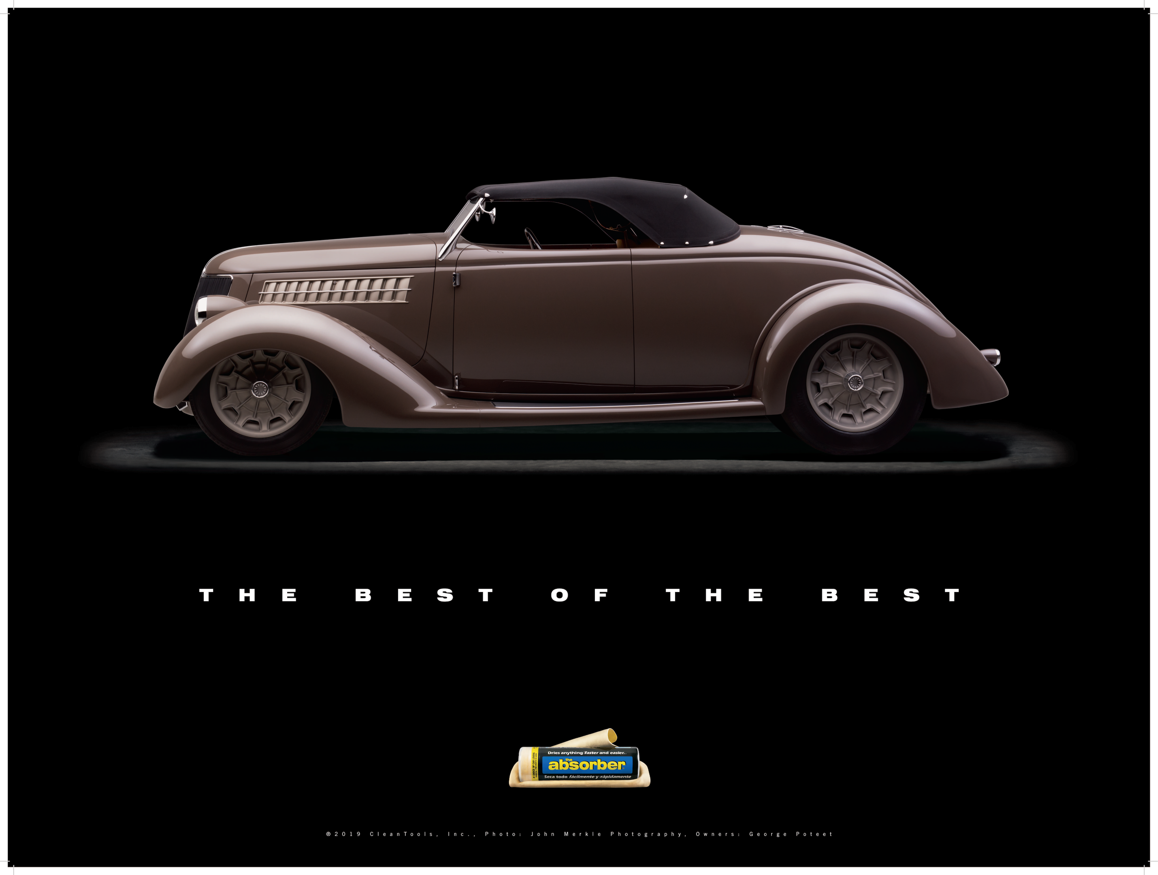 額装済アートポスター クラッシックカー/フォード1936/FORD 8914919CT_36FdRdstr24x18Poster
