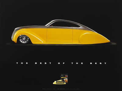 1939 Lincoln Zepher "Lead Zephyr" Boyd Coddington Poster - Clean Tools Automotive