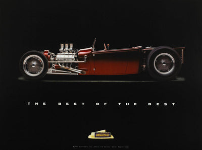 1929 Ford Roadster Pickup "Loaded" Royce Glader Poster - Clean Tools Automotive
