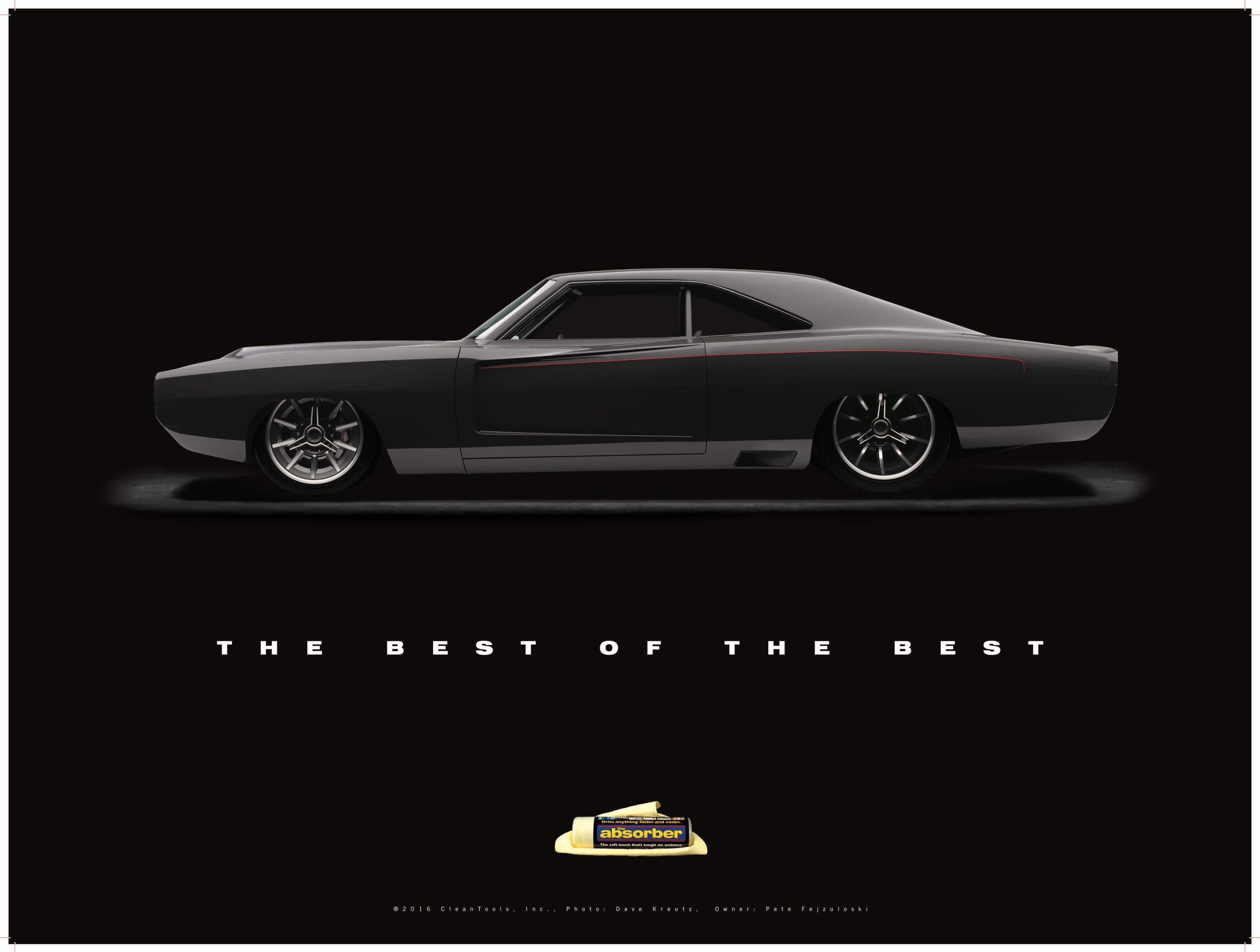 1968 Dodge Charger ''Sliced'' Pete Fejzuloski Poster | CleanTools